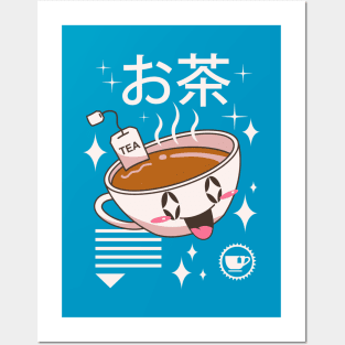 Kawaii Tea Posters and Art